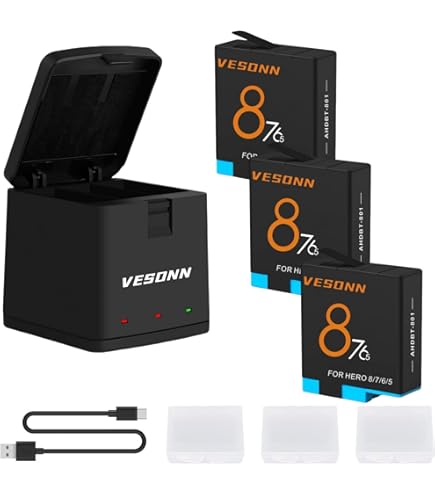 Amazon | COOLSHOW GoPro HERO 8 バッテリー ゴープロ8 充電器 対応 Amazon | COOLSHOW GoPro HERO 8 バッテリー ゴープロ8 充電器 対応